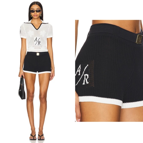Asta Resort Francie Belted Short Black